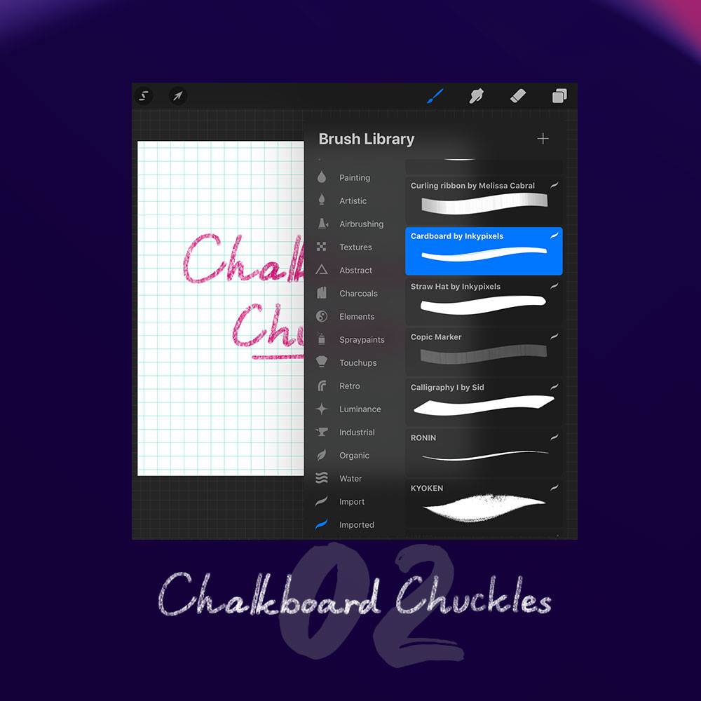 แจกฟร 10 Brush บน Procreate ท เหล าน กวาดต องม Uppercuz Blog